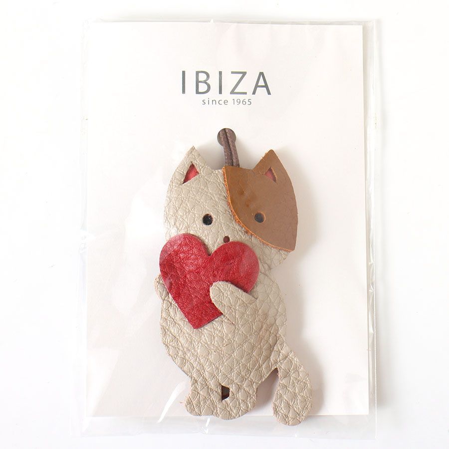 AWD26224 未使用 未開封 IBIZA イビザ バッグ チャーム ネコ ねこ 猫