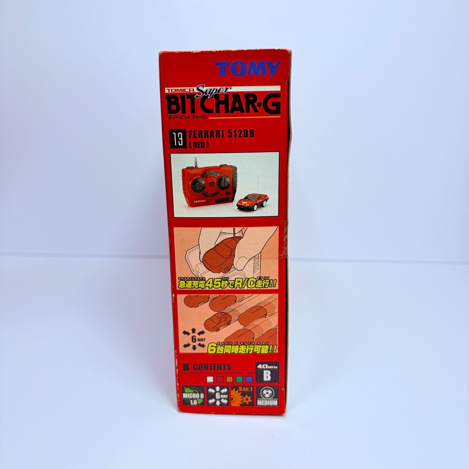 未開封】TOMY TOMICA Super BIT CHAR-G 13 FERRARI 512BB トミカ