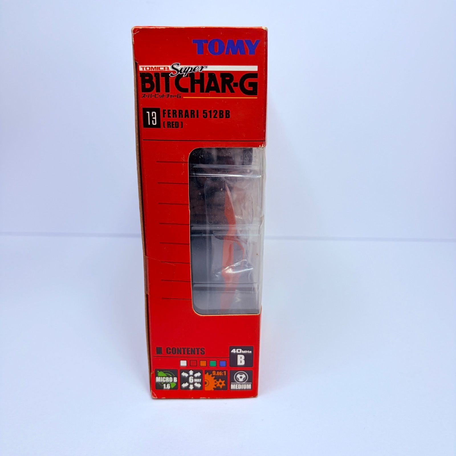 未開封】TOMY TOMICA Super BIT CHAR-G 13 FERRARI 512BB トミカ