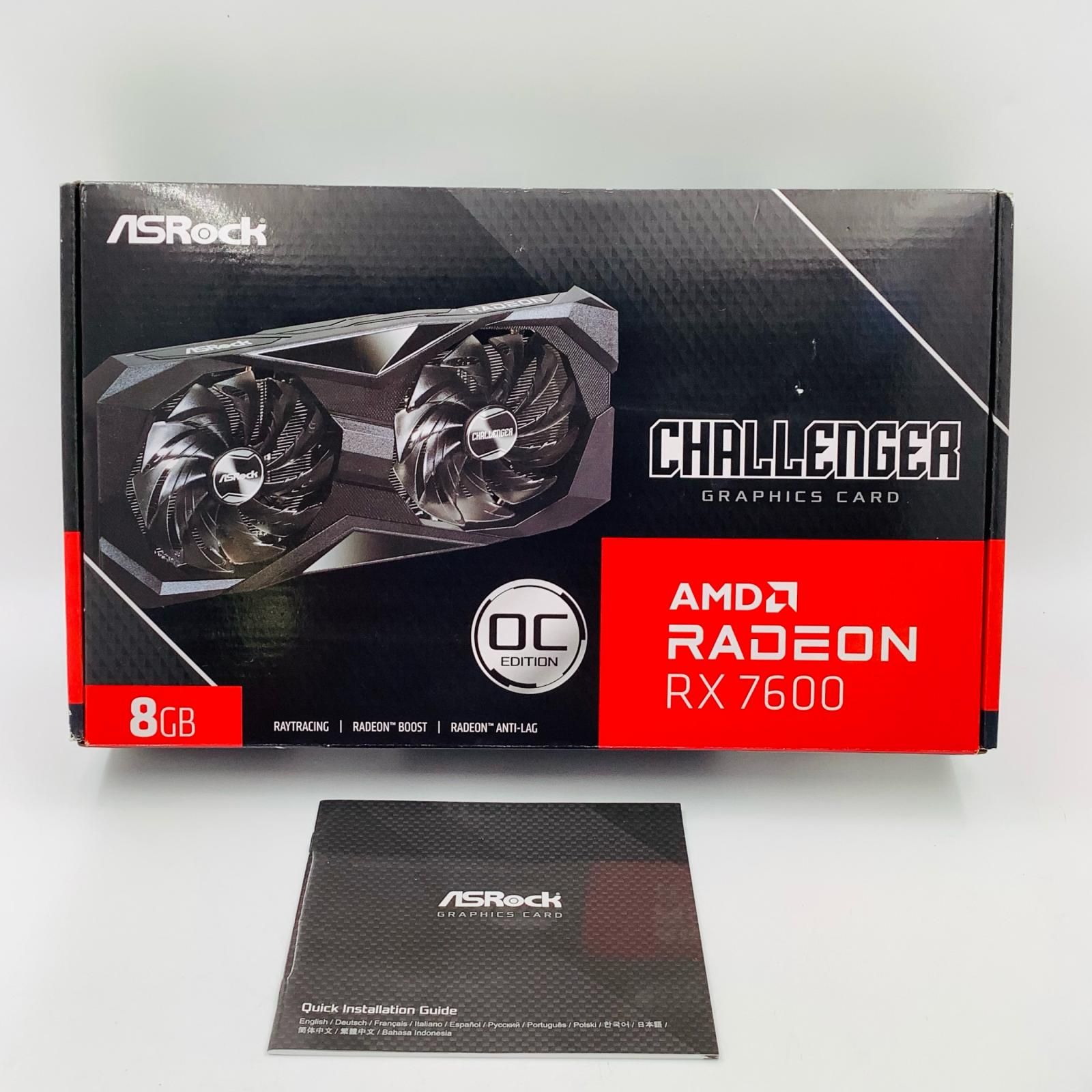 ASRock RX 7600 8GB 美品 動作確認済 ｜ グラフィックボード - メルカリ