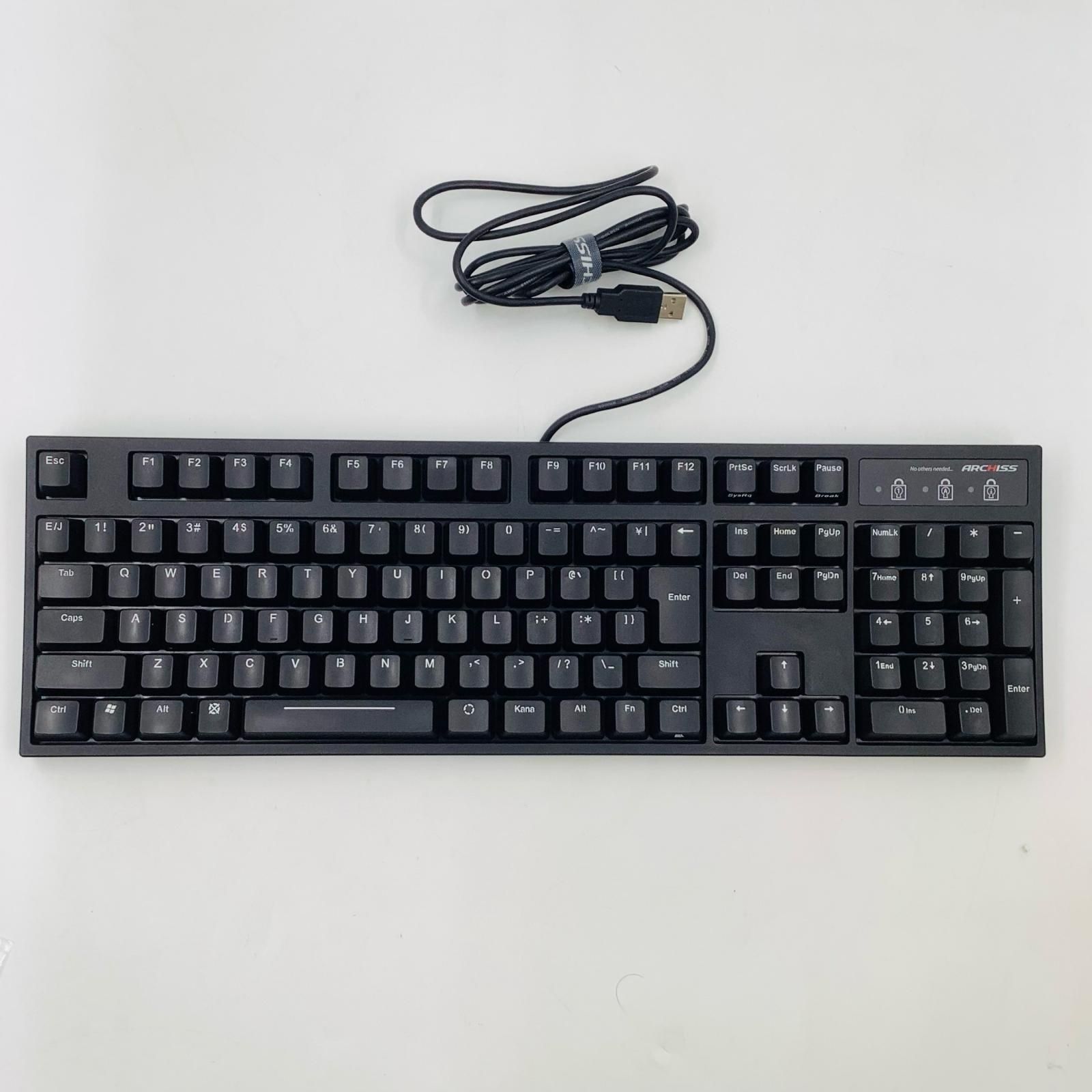 RETRO ProgresTouch ARCHISS - TKL TKL（静音赤軸 株式会社 TINY日本語