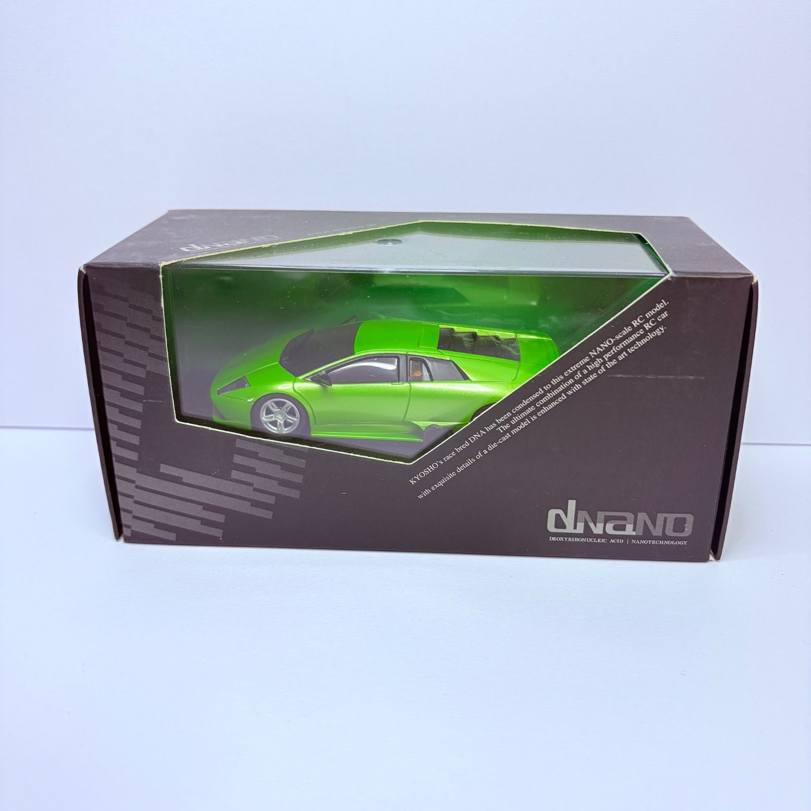 京商 dnano ランボルギーニ ムルシエラゴ ボディ シャシー 中古品】京商 dnano ランボルギーニ ムルシエラゴ LP640 パール