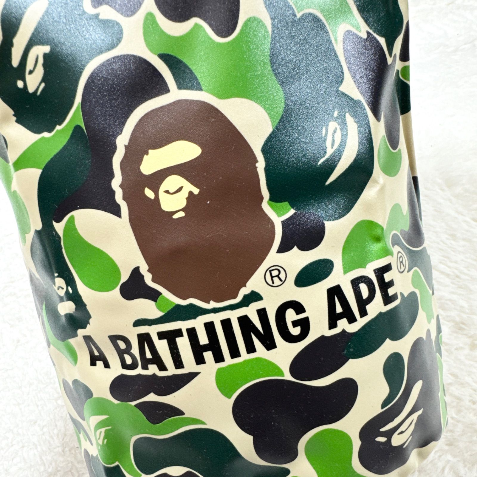 A BATHING APE アベイシングエイプ BAPE ABCカモ 迷彩 ドライバッグ 
