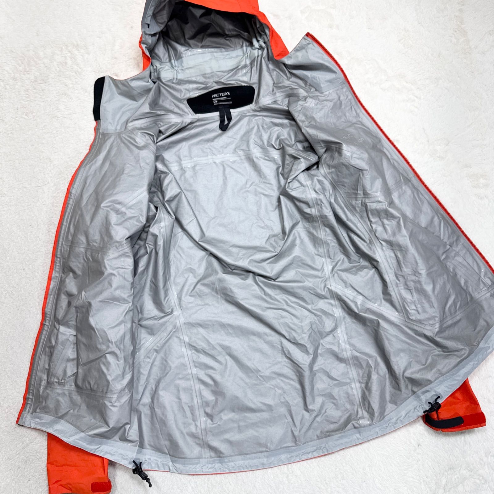 アークテリクスzeta sl ゼータ ゴアテックス ナイロンジャケット フーディ 正規品】ARC'TERYX アークテリクス ゼータSL ジャケット オレンジ