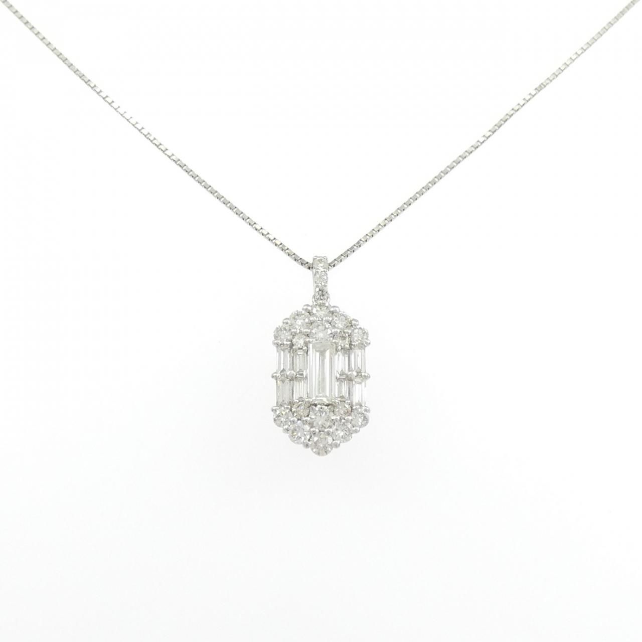 PT900/PT850 ダイヤモンド ネックレス 0.24CT