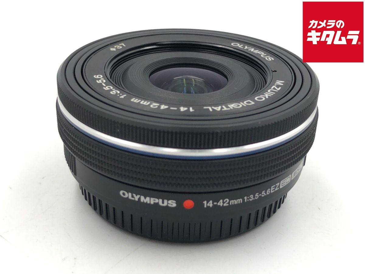 【中古】 【並品】 オリンパス M.ZUIKO DIGITAL ED 14-42mm F3.5-5.6 EZ ブラック