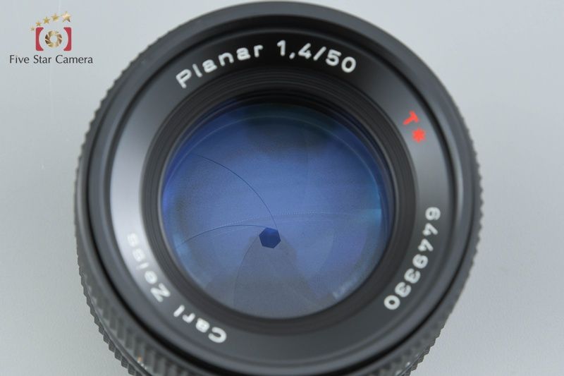 中古】CONTAX コンタックス Carl Zeiss Planar 50mm f/1.4 T* AEJ 
