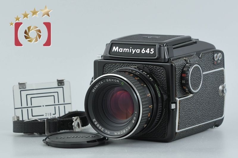 【中古】Mamiya マミヤ M645 + SEKOR C 80mm f/2.8
