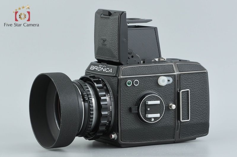 【中古】ZENZA BRONICA ゼンザブロニカ EC ブラック + Nikon NIKKOR-P 75mm f/2.8