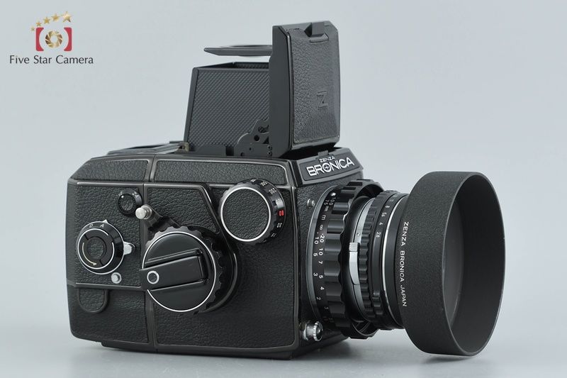 【中古】ZENZA BRONICA ゼンザブロニカ EC ブラック + Nikon NIKKOR-P 75mm f/2.8