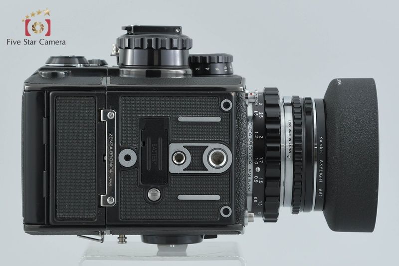 【中古】ZENZA BRONICA ゼンザブロニカ EC ブラック + Nikon NIKKOR-P 75mm f/2.8