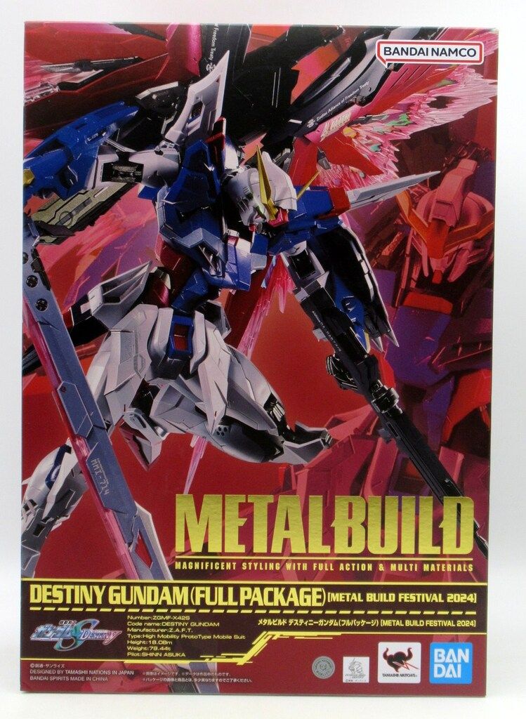 BANDAI SPIRITS METAL BUILD 機動戦士ガンダムSEED DESTINY デスティニーガンダム(フルパッケージ) METAL BUILD FESTIVAL 2024