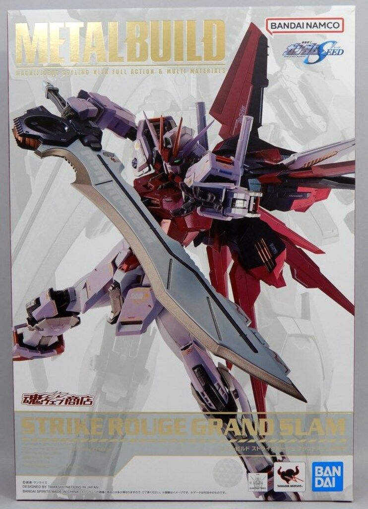 BANDAI SPIRITS METAL BUILD 機動戦士ガンダムSEED ストライクルージュ グランドスラム装備型