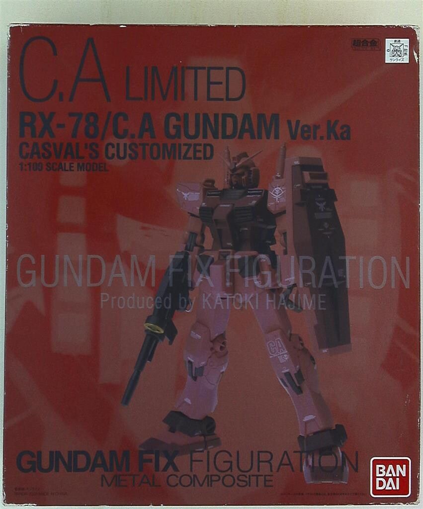 バンダイ METAL COMPOSITE RX-78 C.Aガンダムver.kaキャスバル専用 LIMITED