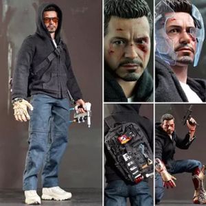 フィギュア トニー・スターク （マンダリン邸襲撃版） 「アイアンマン3」 ムービー・マスターピース 1/6 アクションフィギュア【10日以内発送】