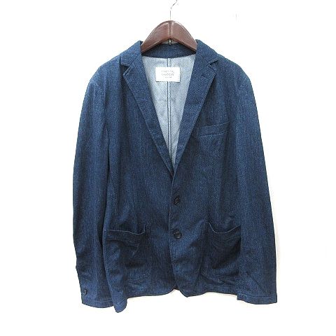 メンズビギ MEN´S BIGI ESSENTIAL GARMENT テーラードジャケット M 紺 ネイビー /YI