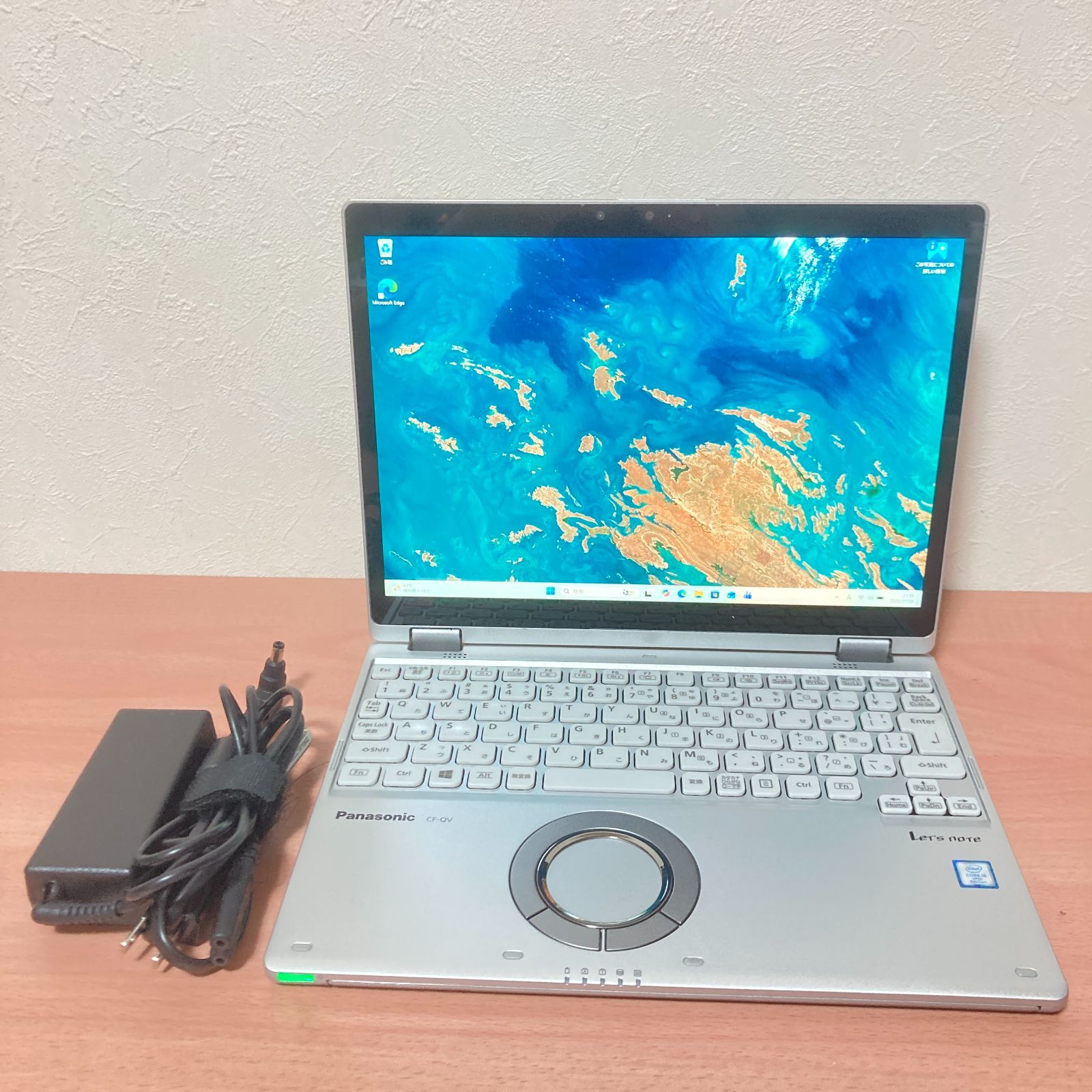 美品 Panasonic Let's note QV8/Core i5-8365U/RAM8GB/SSD256GB/12型WQXGA+液晶/Windows11/Webカメラ/Wi-Fi/中古/PC/ノートパソコン/タブレット/小型軽量