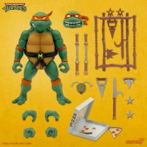 フィギュア ミケランジェロ 「ティーンエイジ・ミュータント・ニンジャ・タートルズ」 TMNT wave3 アルティメイト 7インチ アクションフィギュア【10日以内発送】