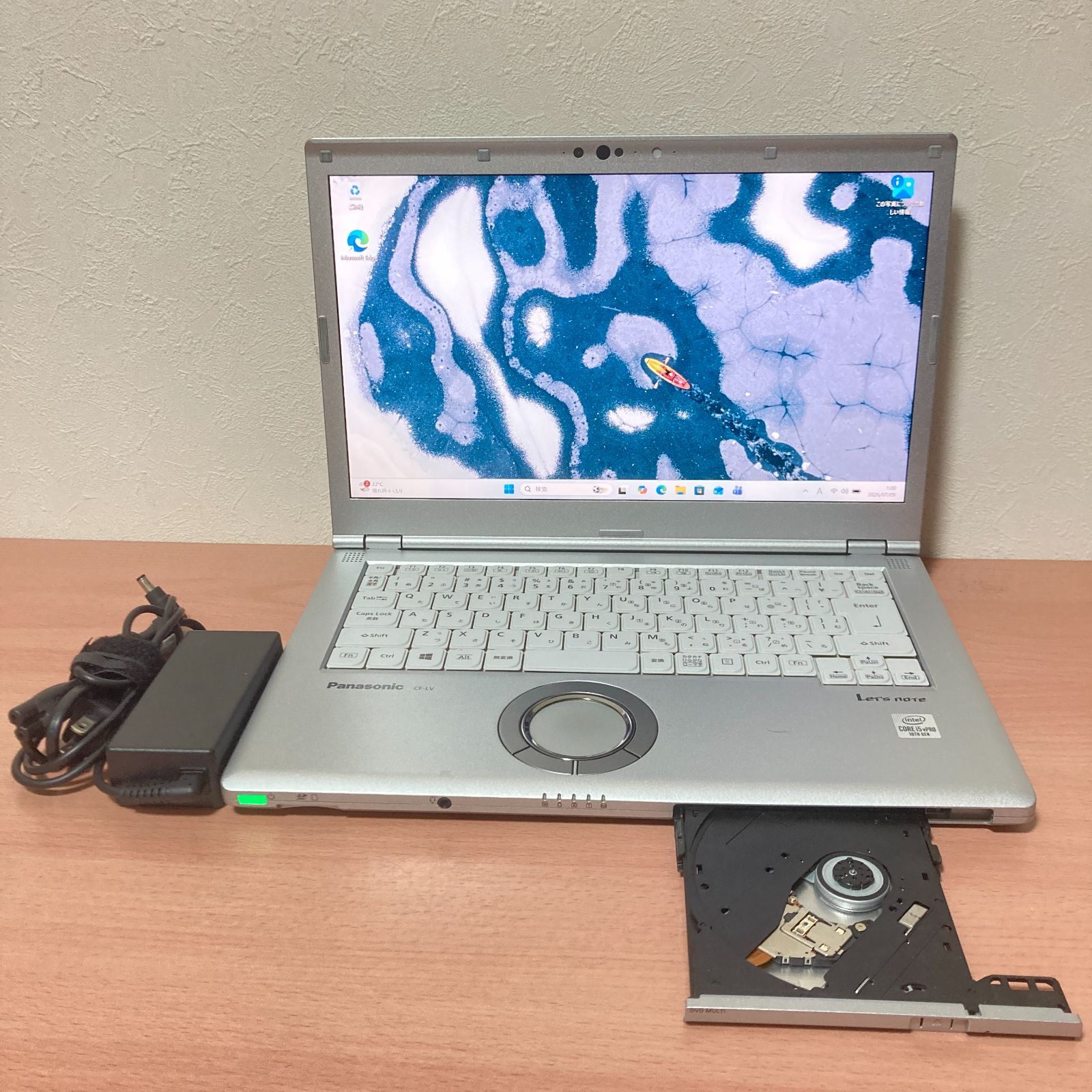 良品 Panasonic Let's note LV9/Core i5-10310U/RAM8GB/NVMe SSD256GB/14型フルHD液晶/DVDマルチ/Webカメラ/Wi-Fi/Windows11/中古/PC/ノートパソコン/レッツノート 19,440円