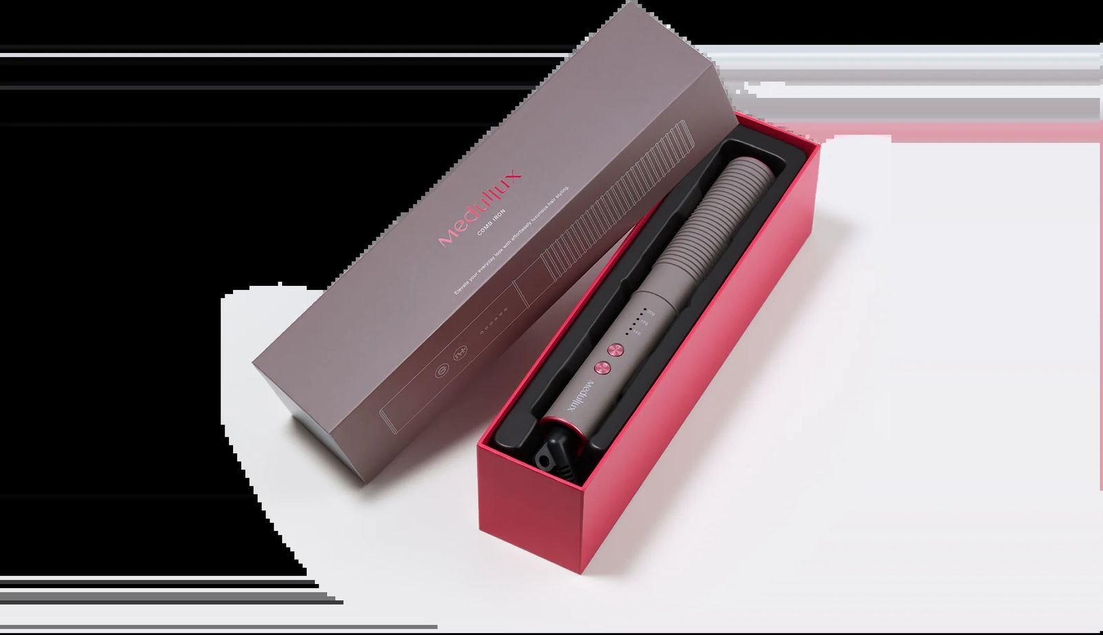 AXXZIA アクシージア Medullux Comb Iron メデュラックス コームアイロン サロン仕様 ヘアアイロン