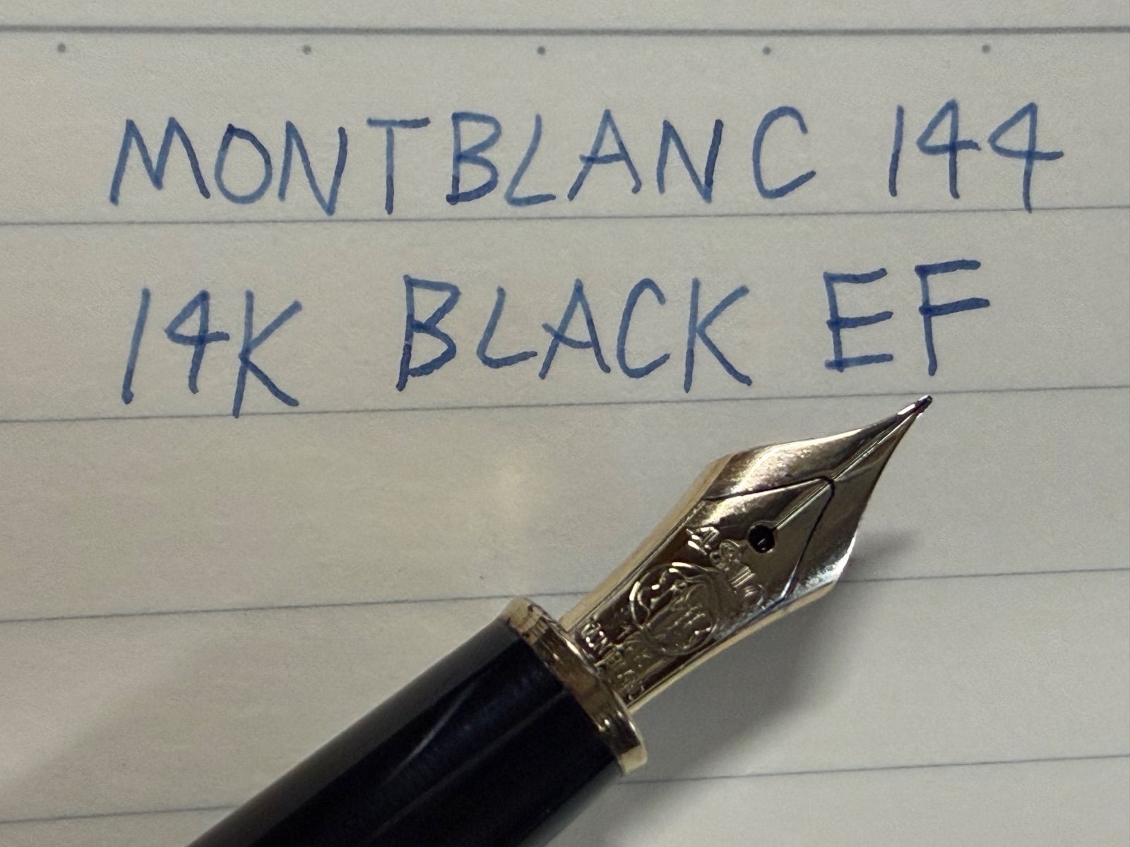 未使用に近い モンブラン montblanc マイスターシュテュック 144