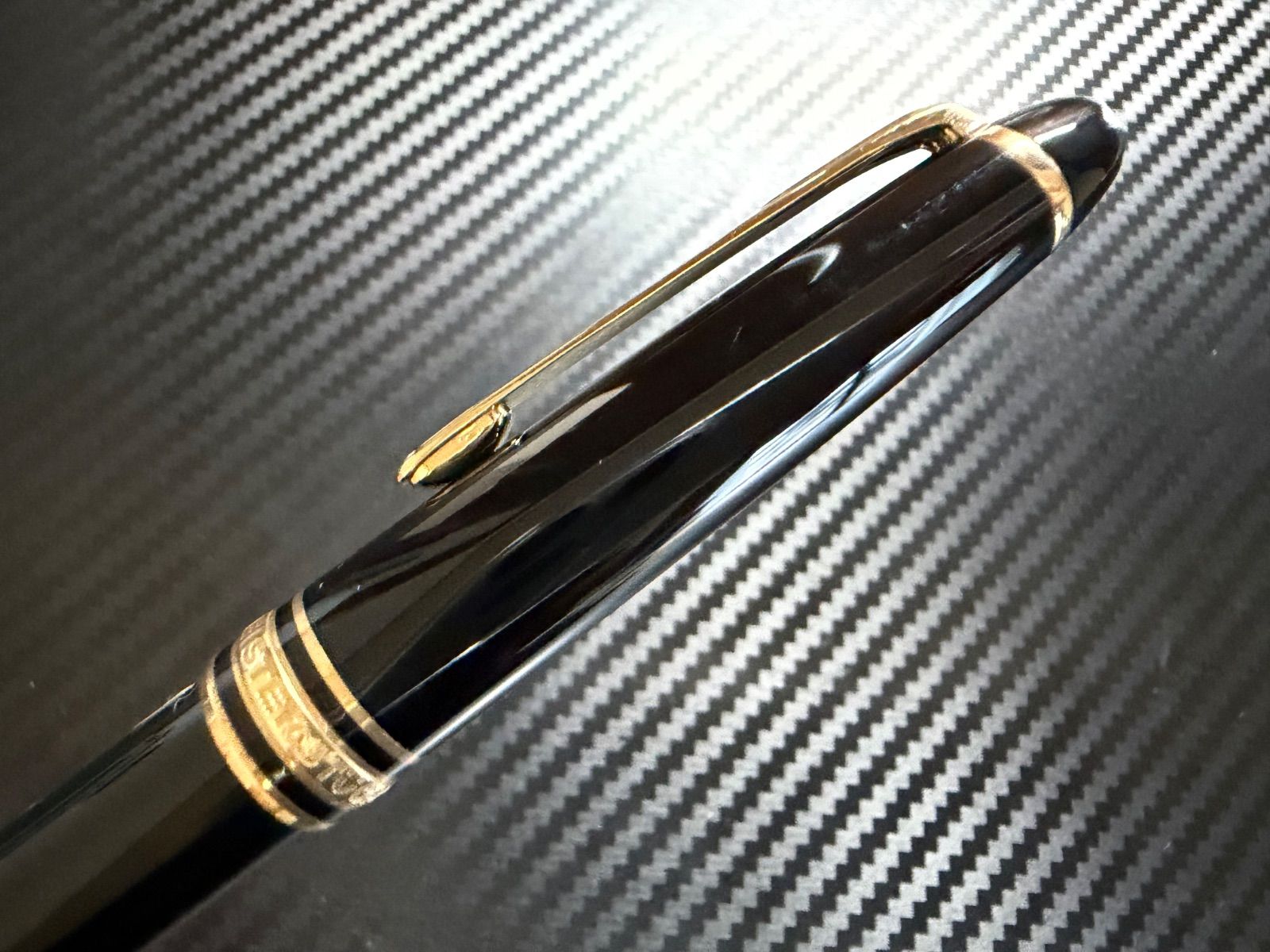 未使用に近い モンブラン マイスターシュテュック 144 万年筆 ブラック F 未使用に近い モンブラン montblanc マイスターシュテュック 144