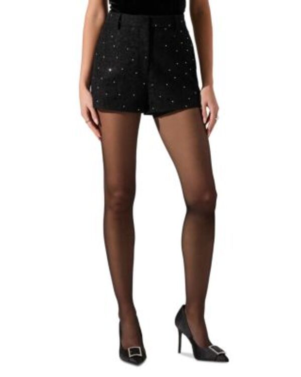 アストール レディース ボトムス ハーフパンツ・ショーツ ショートパンツ ASTR the Label Wynn Shorts Black ブラック