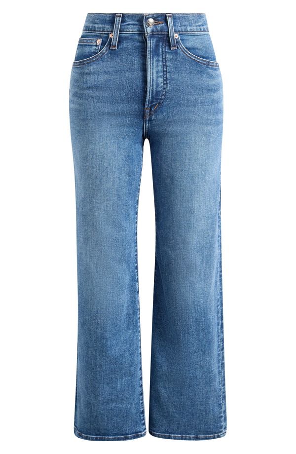 メイドウェル レディース ボトムス カジュアルパンツ デニム ジーンズ Madewell The WideLeg Crop Jeansuper Stretch Denim in Oneida Wash