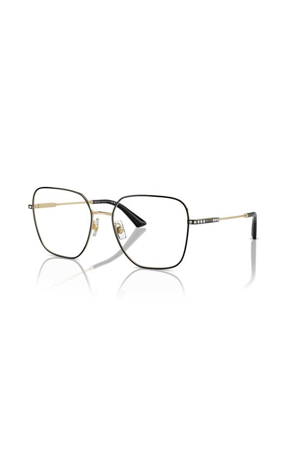 ジミーチュー レディース アクセサリー サングラス・アイウェア Jimmy Choo 53mm Square optical glasses Black ブラック