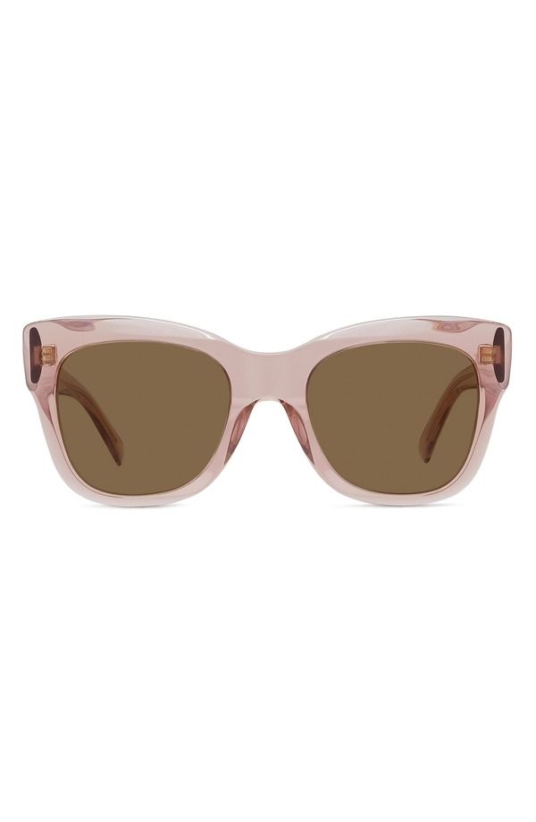 ジバンシー レディース アクセサリー サングラス・アイウェア Givenchy City 53mm Geometric SunglassesHINY PINK BROWN ピンク 49,080円