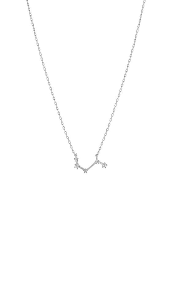 ベアフルーツジュエリー レディース アクセサリー ネックレス・チョーカー レース Bearfruit Jewelry 14k Gold Constellation Zodiac Necklace 12