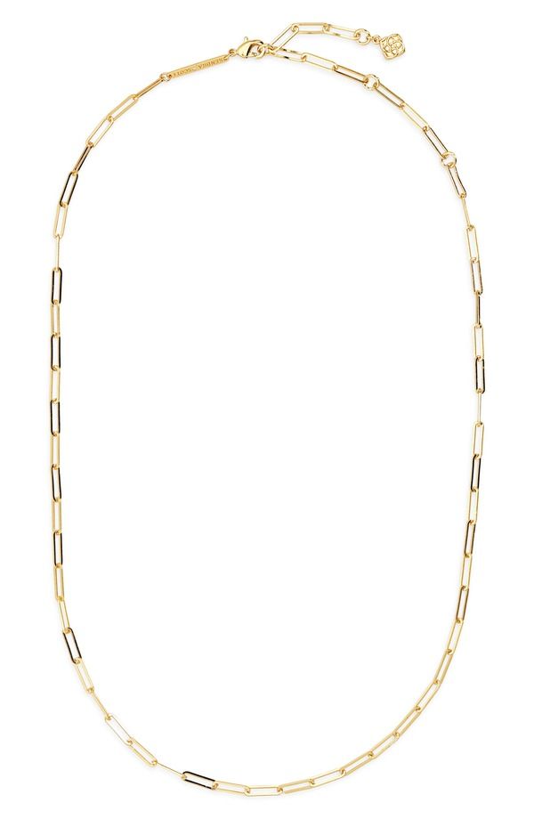 ケンドラスコット レディース アクセサリー ネックレス・チョーカー レース Kendra Scott Courtney Paper Clip Chainecklace GOLD ゴールド