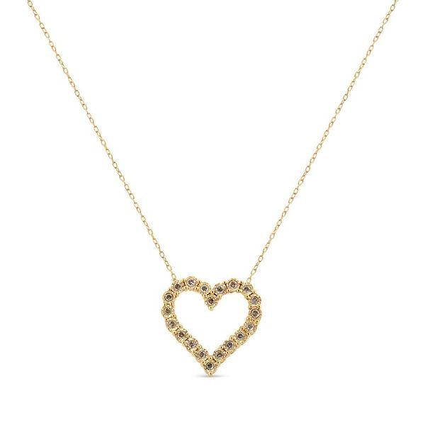 ハウスオブブリリアンス レディース アクセサリー ネックレス・チョーカー レース Haus of Brilliance 10K Yellow Gold over Silver 12 Cttw Cham