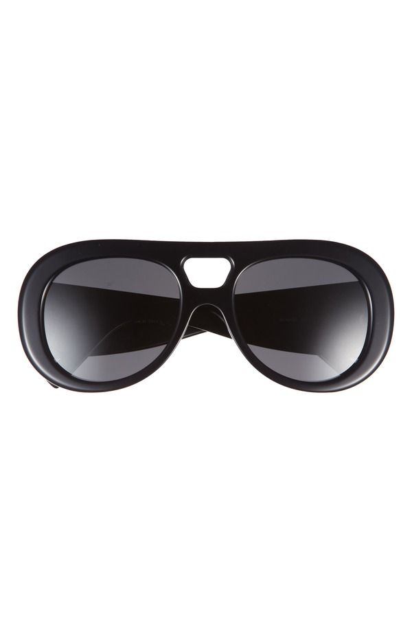 ジバンシー レディース アクセサリー サングラス・アイウェア Givenchy Bold 53mm Gradient Round SunglassesHINY BLACK SMOKE ブラック