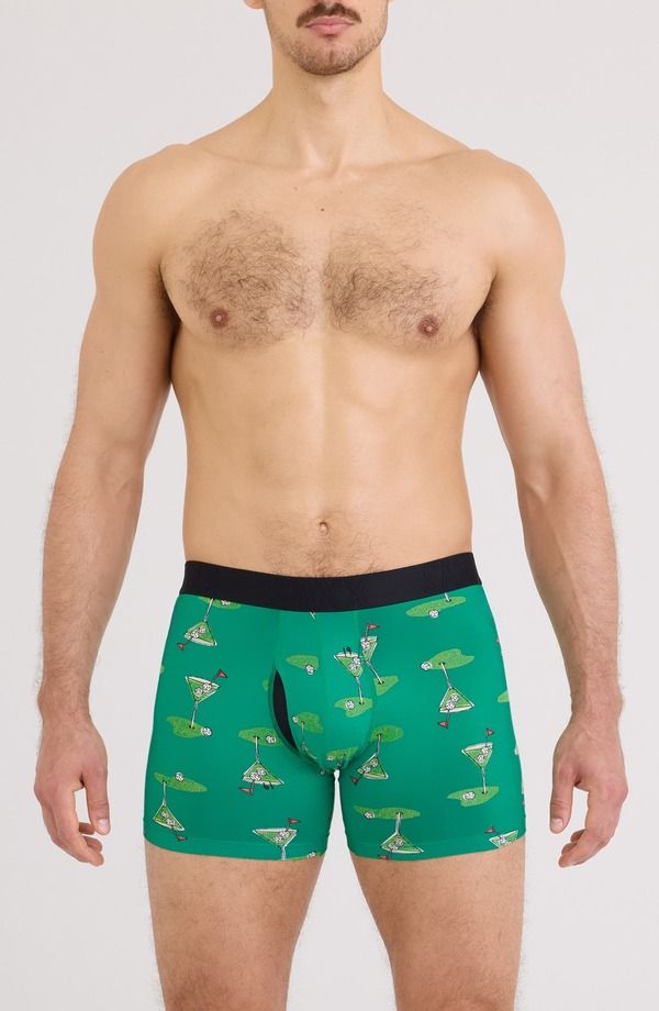 サックス メンズ アンダーウェア ボクサーパンツ コットン SAXX DropTemp Cooling Cotton Boxer Briefs GOLF MARTINILUSH MEADOW 10,124円