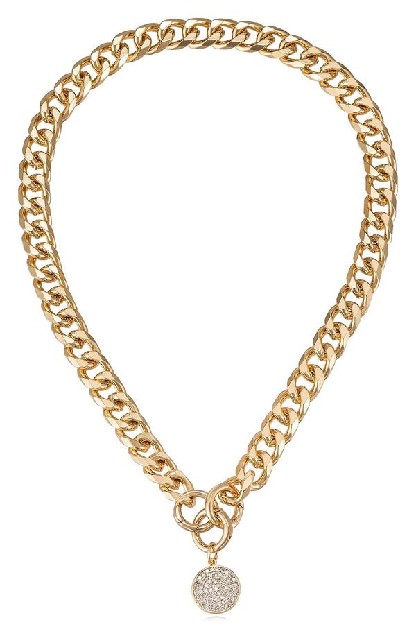 エティカ レディース アクセサリー ネックレス・チョーカー レース Ettika Crystal Discollar Necklace GOLD ゴールド