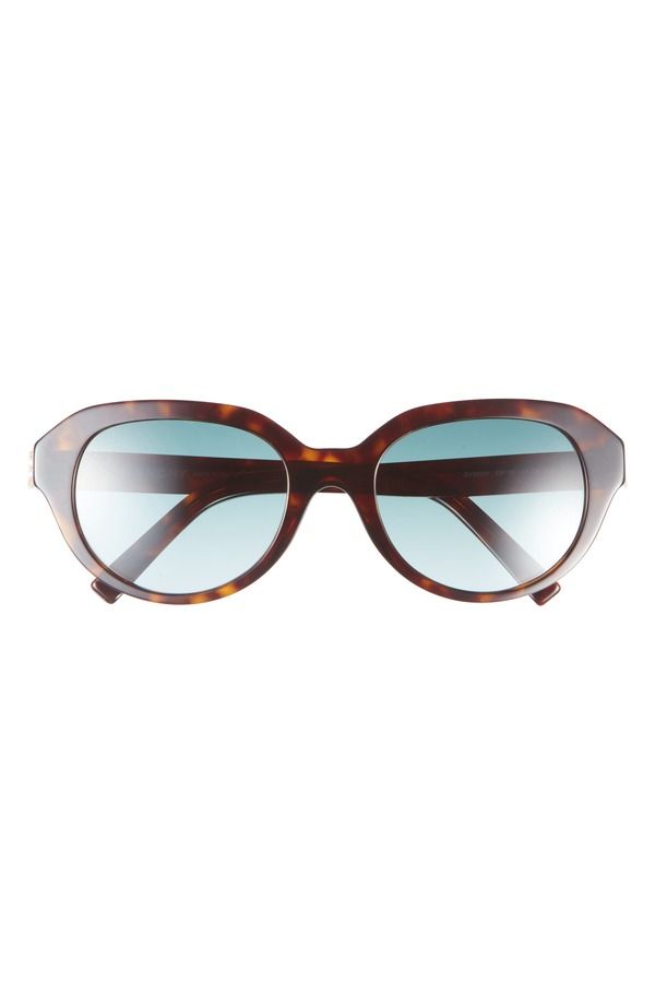 ジバンシー レディース アクセサリー サングラス・アイウェア Givenchy 4Gradient Round Sunglasses DARK HAVANA GRADIENT GREEN グリーン