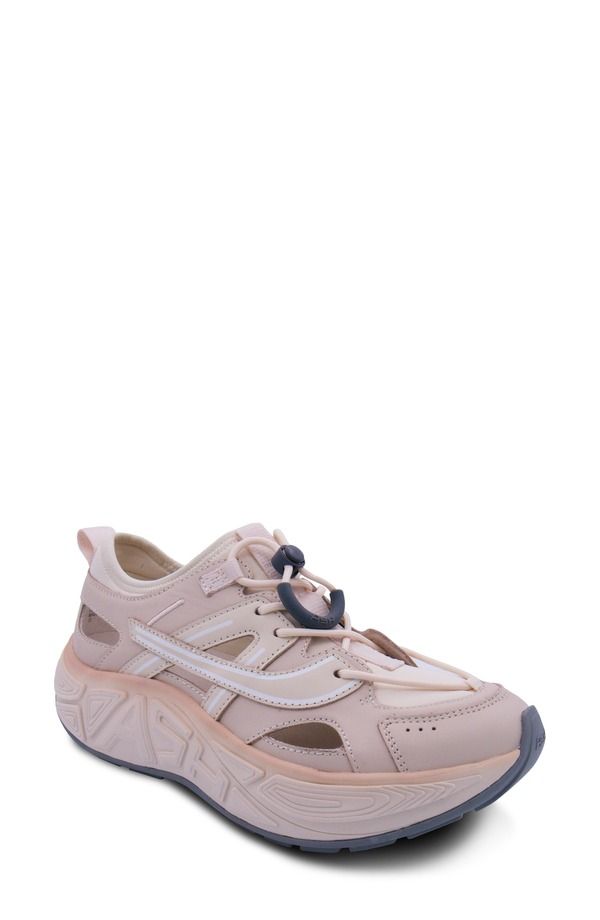 アッシュ レディース シューズ スニーカー カットアウト Ash Explore Cutout Sneaker Women TAPIOCA