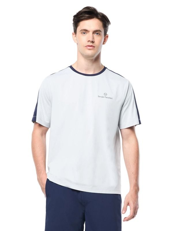セルジオタッキーニ メンズ トップス Tシャツ Sergio Tacchini Tore TShirt QUIET GREY グレー
