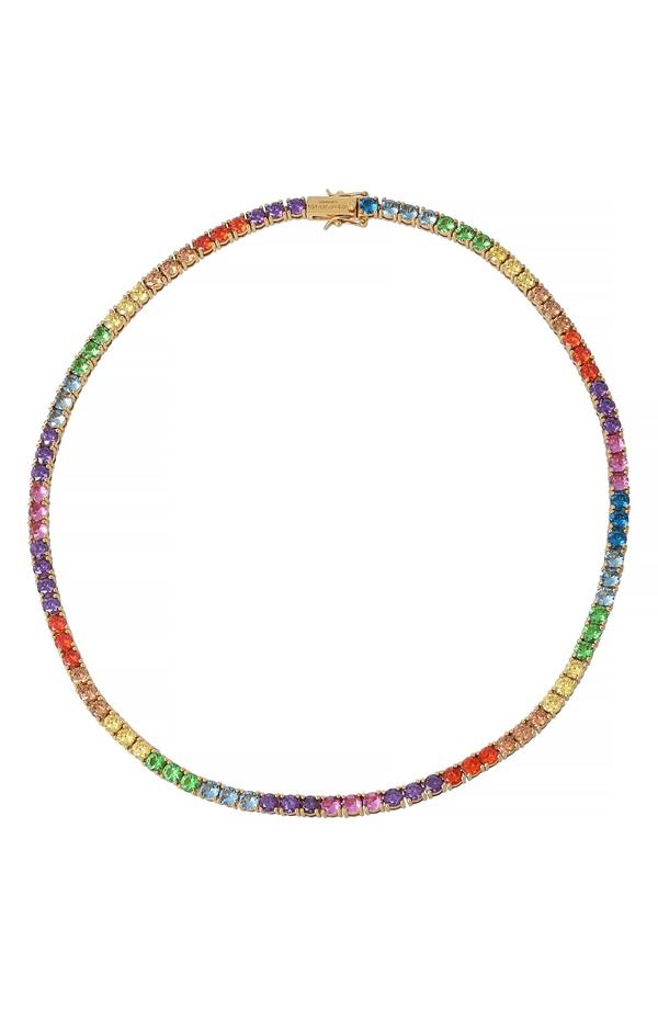 カートジェイガーロンドン レディース アクセサリー ネックレス・チョーカー レース Kurt Geiger London Tennis Necklace RAINBOW MULTI マルチカラー