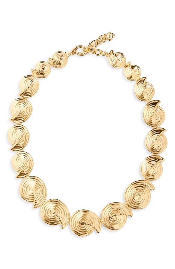 ミッソーマ レディース アクセサリー ネックレス・チョーカー レース Missoma Spiral Statement Necklace GOLD ゴールド