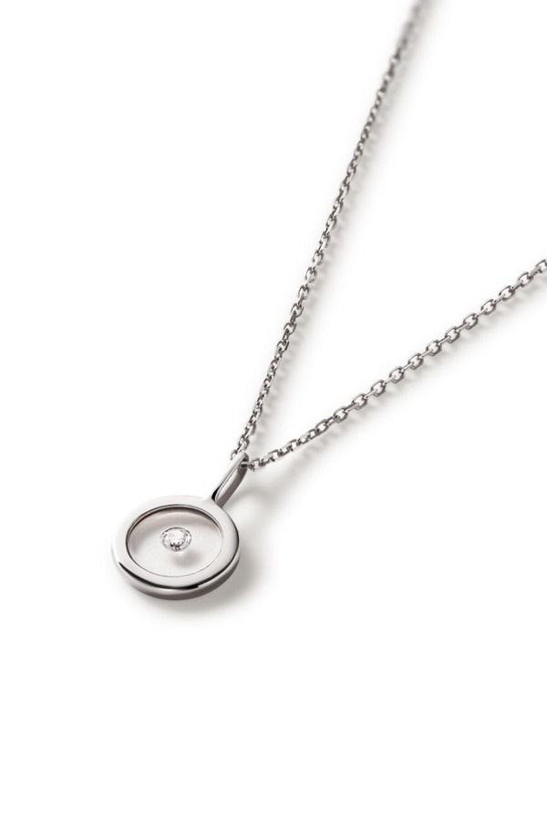 アナルイサ レディース アクセサリー ネックレス・チョーカー レース Ana Luisa Floating Diamond Necklace White Gold ホワイト