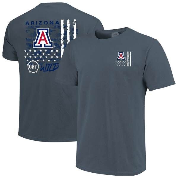 イメージワン メンズ トップス Tシャツ オーバーレイ IMAGE ONE Mens Navy Arizona Wildcats Comfort Colors OHT Camoverlay TShir
