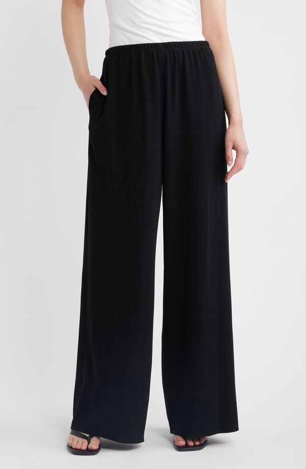 セオリー レディース ボトムス デニムパンツ Theory Admiral PullOn Pants BLACK 001 ブラック