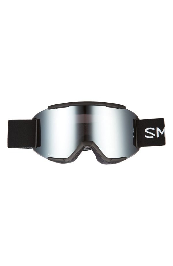 スミス レディース アクセサリー サングラス・アイウェア Smith Squad 180mm ChromaPop Snow Goggles BLACK SUN PLATINUMIRROR ブラック