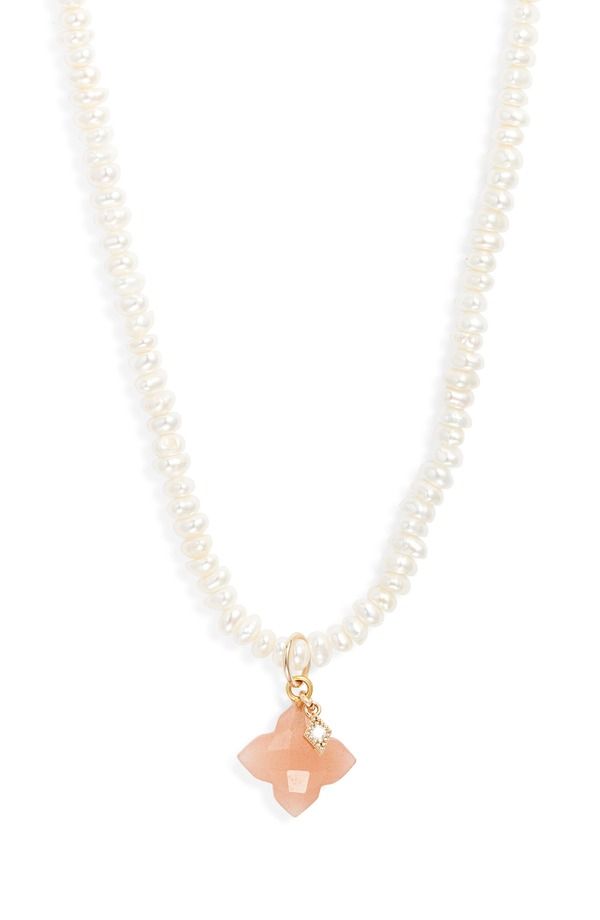 チャイルドオブワイルド レディース アクセサリー ネックレス・チョーカー レース Child of Wild Blush Aura Moonstone Pendant Necklace GOLD ゴー