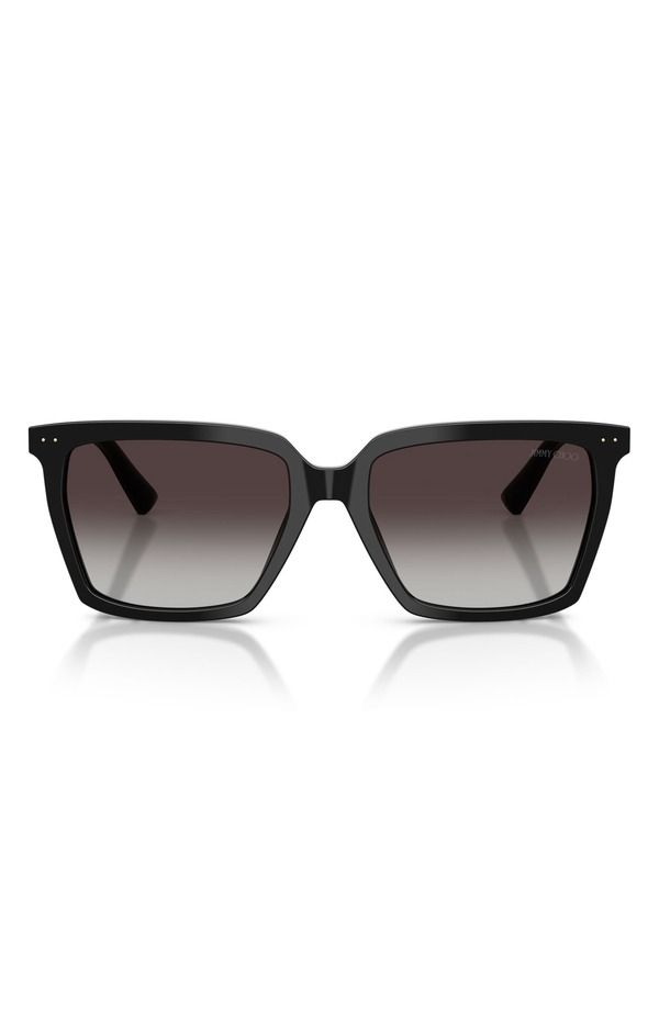 ジミーチュー レディース アクセサリー サングラス・アイウェア Jimmy Choo 55mm Square Sunglasses BLACK GRADIENT GRAY ブラック