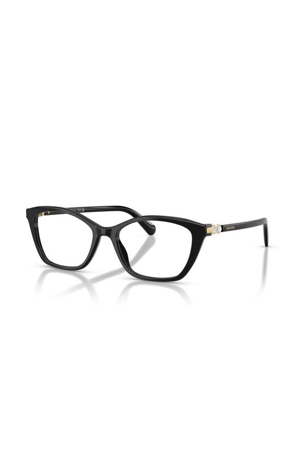 スワロフスキー レディース アクセサリー サングラス・アイウェア Swarovski 54mm Rectangle optical glasses Black ブラック