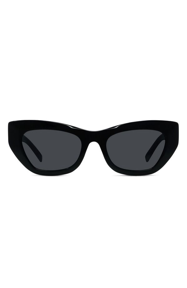 ジバンシー レディース アクセサリー サングラス・アイウェア Givenchy City 54mm Cat Eye SunglassesHINY BLACK SMOKE ブラック 50,880円