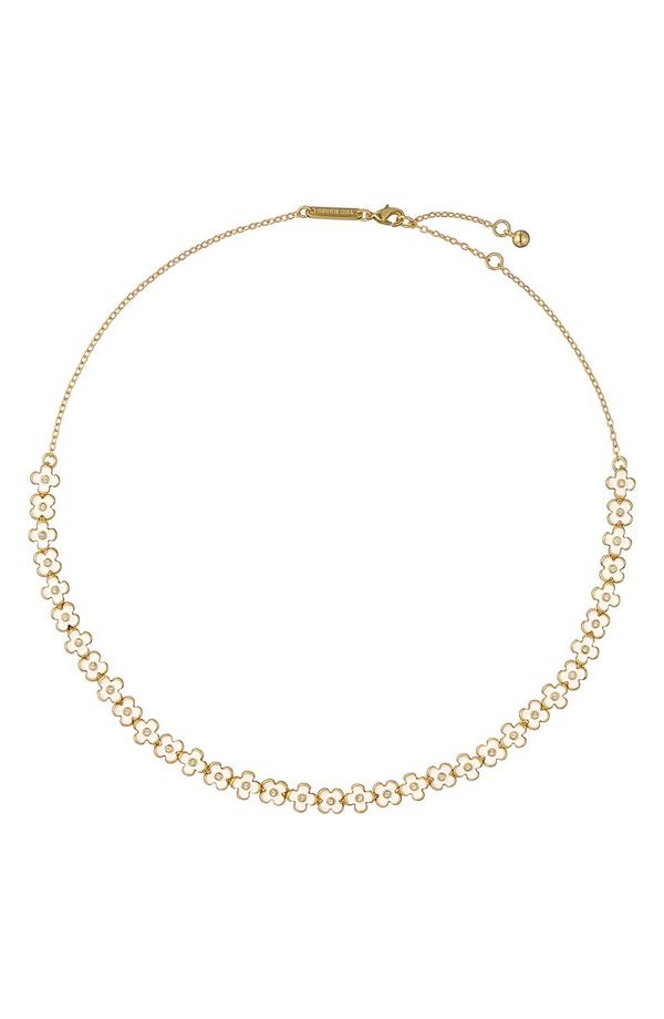 テッドベーカー レディース アクセサリー ネックレス・チョーカー レース Ted Baker Gabriella Garland Choker Necklace METALLIC GOLD ゴールド